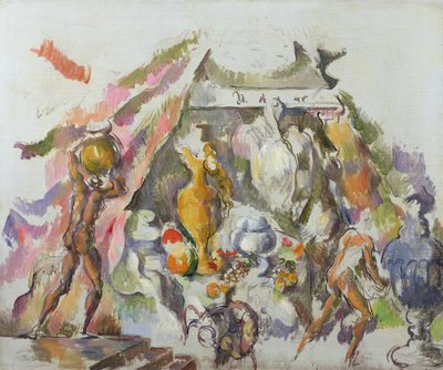 Preparación del banquete de Paul Cézanne